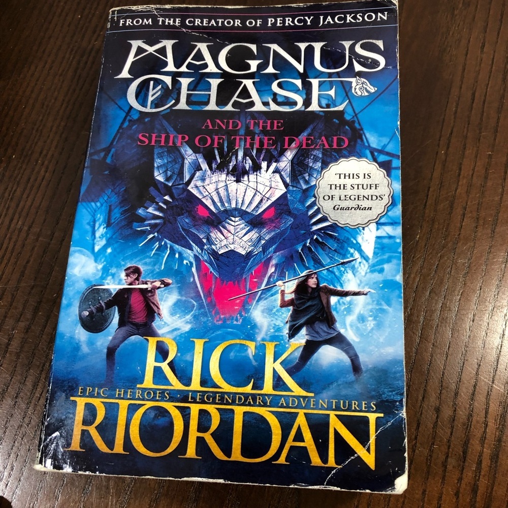 Rick Riordan Magnus Chase Paperback Book Complete 3 Book Set - Picture 5 of 8